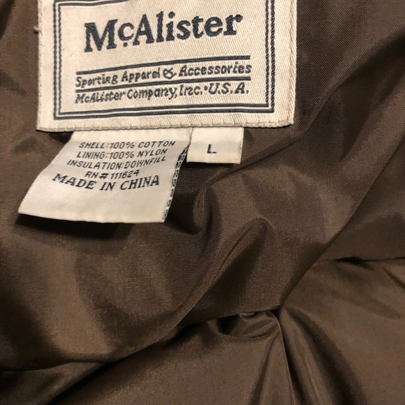 Mcalister Waxed Cotton Canadian Goose 